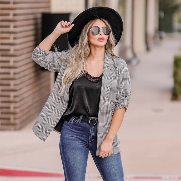 Plaid blazer - Picture 5 of 8